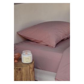 The Mia Cotta Old Rose Çift Kişilik 260x240 cm Çarşaf