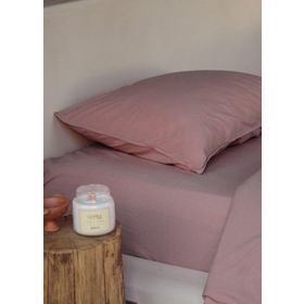 The Mia Cotta Old Rose Çift Kişilik 260x240 cm Çarşaf