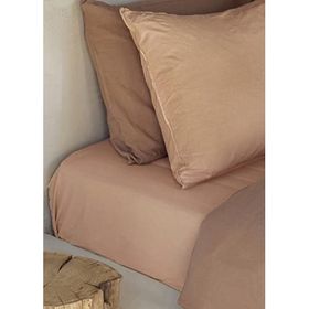 The Mia Cotta Toast Tek Kişilik Lastikli 200x100 cm Çarşaf