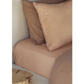 The Mia Cotta Toast Tek Kişilik Lastikli 200x100 cm Çarşaf