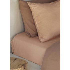 The Mia Cotta Toast Tek Kişilik Lastikli 200x100 cm Çarşaf