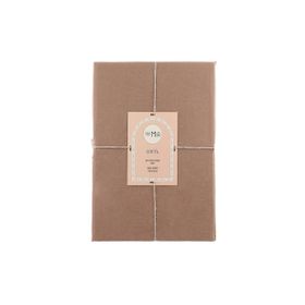 The Mia Cotta Wood Smooke 260x240 cm Çift Kişilik Çarşaf
