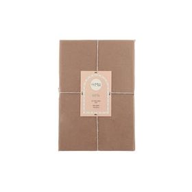 The Mia Cotta Wood Smooke 260x240 cm Çift Kişilik Çarşaf