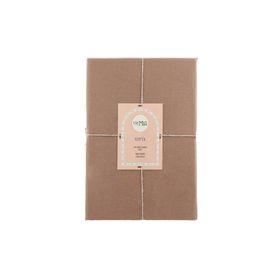 The Mia Cotta Wood Smooke 260x240 cm Çift Kişilik Çarşaf