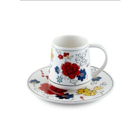 The Mia CUP0043 Fiore Tek Kişilik 100 cc Türk Kahve Fincanı