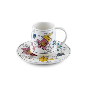 The Mia CUP0044 Fiore Tek Kişilik 100 cc Türk Kahve Fincanı