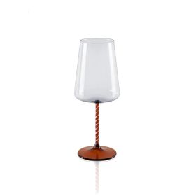 The Mia Edera Amber 500 ml Şarap Kadehi