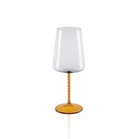 The Mia Edera Sarı 500 ml Şarap Kadehi