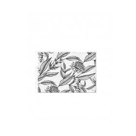 The Mia Flower-1 6'lı Set 50x35 cm Amerikan Servis