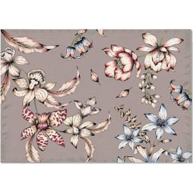 The Mia Flower-3 6'lı Set 50x35 CM Amerikan Servis