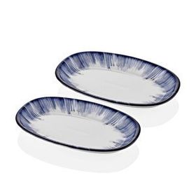 The Mia Gisou Oval Servis 24 cm 2'li Set