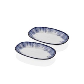 The Mia Gisou Oval Servis 24 cm 2'li Set