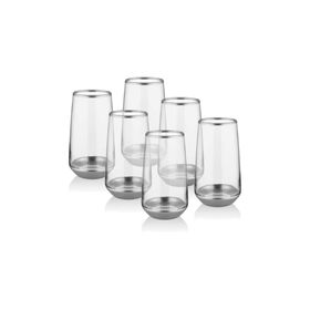 The Mia GLM0010 Gümüş 6 Parça Meşrubat Takım
