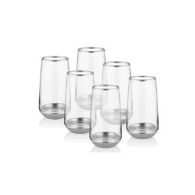 The Mia GLM0010 Gümüş 6 Parça Meşrubat Takım