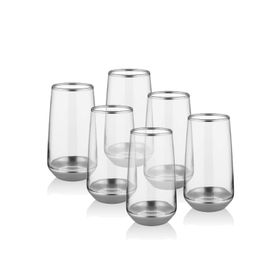 The Mia GLM0010 Gümüş 6 Parça Meşrubat Takım