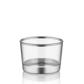 The Mia GLM0019 Gümüş Glam Kase 3'lü Set