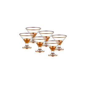 The Mia GLM0026 Bakır Glam 6 Parça Dondurmalık