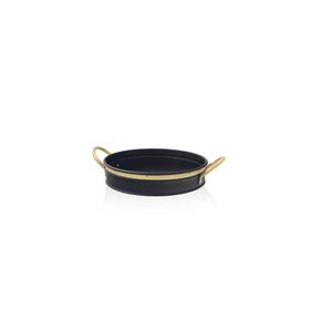 The Mia GLN0079 Siyah 30 cm Galvin Tepsi