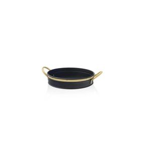 The Mia GLN0079 Siyah 30 cm Galvin Tepsi