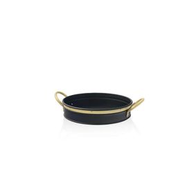 The Mia GLN0079 Siyah 30 cm Galvin Tepsi