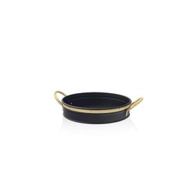 The Mia GLN0079 Siyah 30 cm Galvin Tepsi