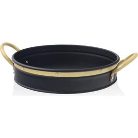 The Mia GLN0079 Siyah 30 cm Galvin Tepsi