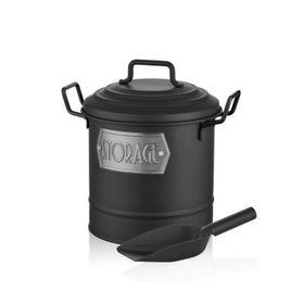 The Mia GLV0511 Siyah 3 lt Bakliyat Kovası