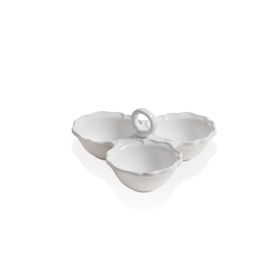 The Mia GRD0009 Grande Beyaz 24x24x10 cm Çerezlik