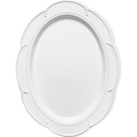 The Mia GRD0012 Grande 41x31 cm Beyaz Servis Tabağı