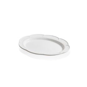 The Mia GRD0012 Grande 41x31 cm Beyaz Servis Tabağı