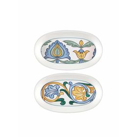 The Mia Gri 26 cm Limoncello Oval Servis 2'li Set