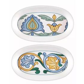 The Mia Gri 26 cm Limoncello Oval Servis 2'li Set