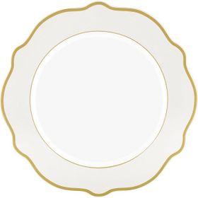 The Mia Jaswely 21 cm 6 Parça Beyaz Pasta Tabağı