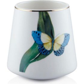 The Mia KPA0235 180 cc Folium Blue Porselen Kupa