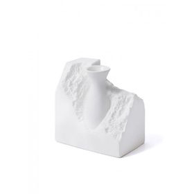The Mia Licia Beyaz 20x12x20 cm Seramik Vazo