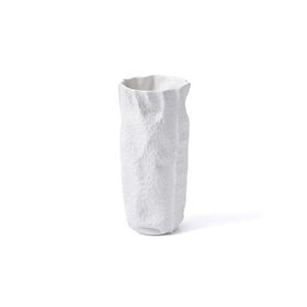 The Mia Licia Seramik Beyaz 12x8x26 cm Vazo