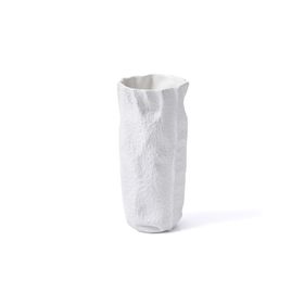 The Mia Licia Seramik Beyaz 12x8x26 cm Vazo