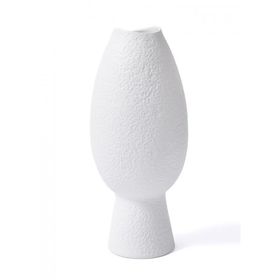 The Mia Licia Seramik Beyaz 20x20x45 cm Vazo