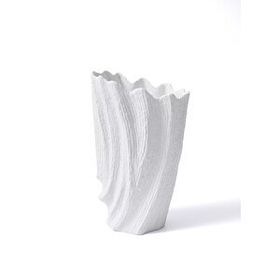 The Mia Licia Seramik Beyaz 24x15x38 cm Vazo