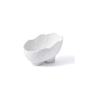 The Mia Licia Seramik Beyaz 25x17x19 cm Vazo