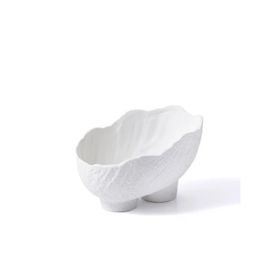 The Mia Licia Seramik Beyaz 25x17x19 cm Vazo