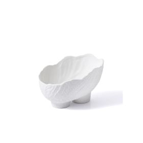 The Mia Licia Seramik Beyaz 25x17x19 cm Vazo