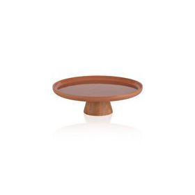 The Mia Limoges Terracota 21x7 cm Ahşap Ayaklı Tabak