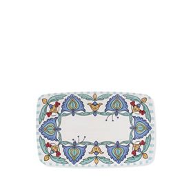 The Mia Limoncello Porselen 34 cm Dikdörtgen Servis Tabağı