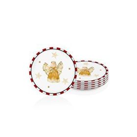 The Mia NEW029 Globe 19 CM 6'lı Set Pasta Tabağı