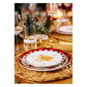 The Mia NEW029 Globe 19 CM 6'lı Set Pasta Tabağı