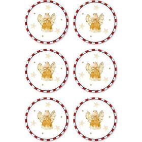 The Mia NEW029 Globe 19 CM 6'lı Set Pasta Tabağı