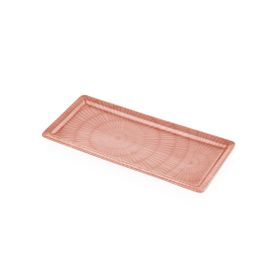 The Mia Noon Dikdörtgen Somon 35x16 CM Servis Tabağı