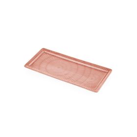 The Mia Noon Dikdörtgen Somon 35x16 CM Servis Tabağı