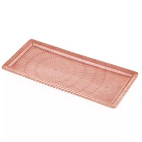 The Mia Noon Dikdörtgen Somon 35x16 CM Servis Tabağı
